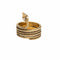 Bague Bague serpent vintage en or jaune 18 carats et diamants 58 Facettes G14136