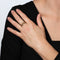 Bague Bague jonc bambou vintage des années 1970 en or jaune 14k 58 Facettes G14224