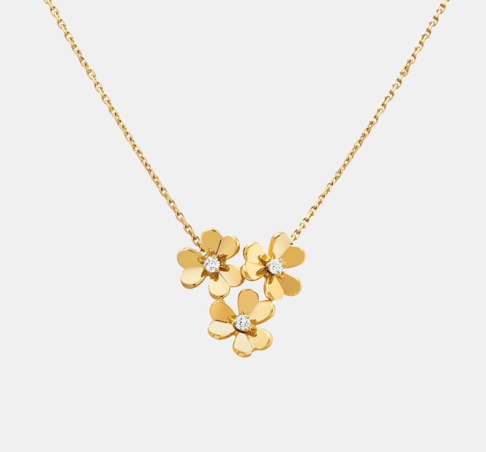 Collier Frivole Or jaune Diamant 0.16ct