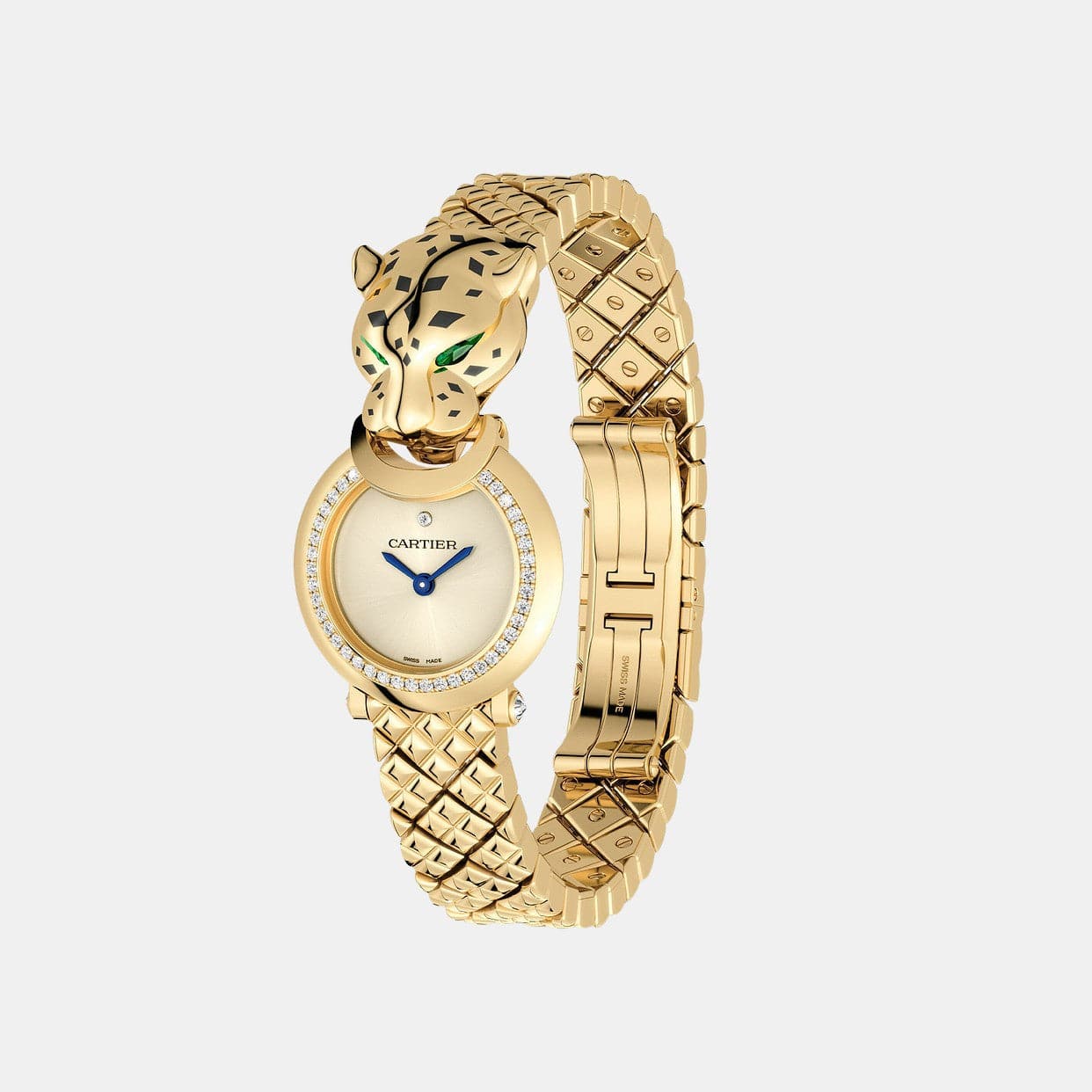 Montre Panthère Or jaune Diamant