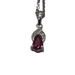 Pendentif Pendentif or blanc rubis diamant 58 Facettes