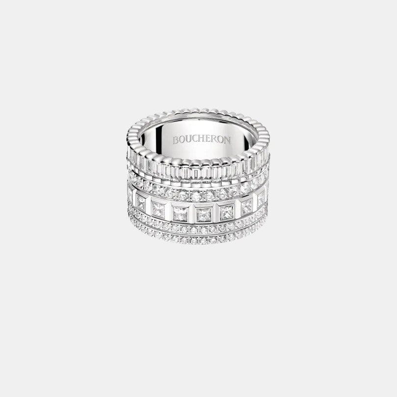 Bague Quatre Or blanc Diamant 1.35ct