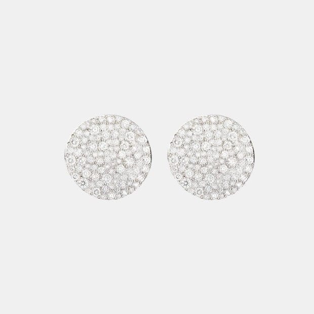 Boucles d'oreilles Sabbia Or blanc Diamant 3.6ct