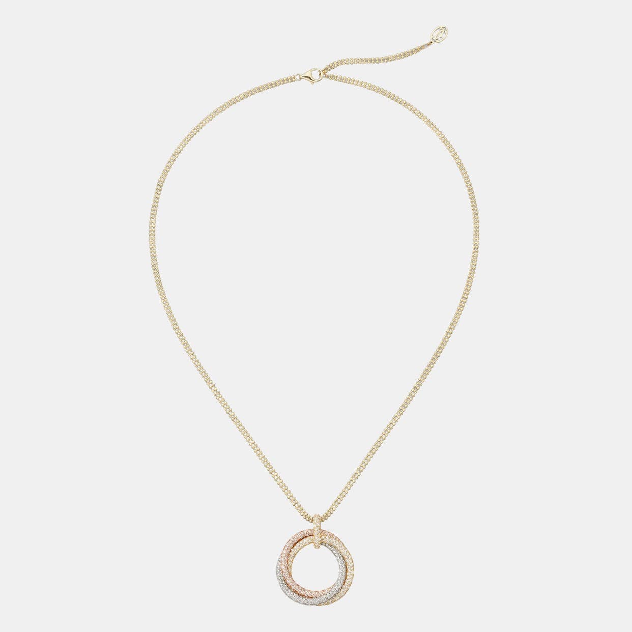 Collier Trinity Or Diamant