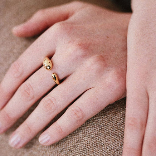 Pierścionek 55 Georg Jensen Mercy - Pierścionek z 18K złota, rozmiar 55 58 Facettes