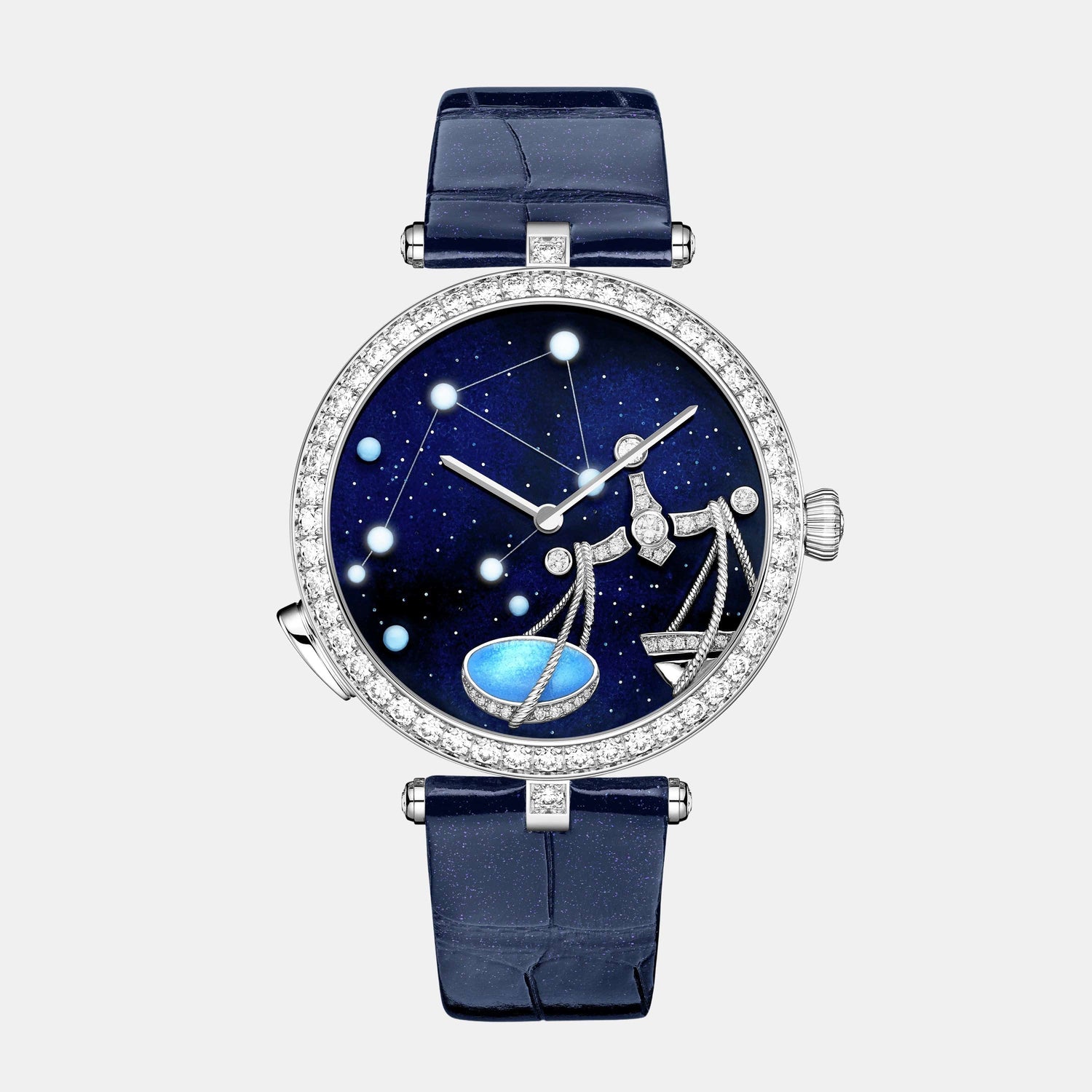 Montre Zodiaque Or blanc Diamant 6.66ct