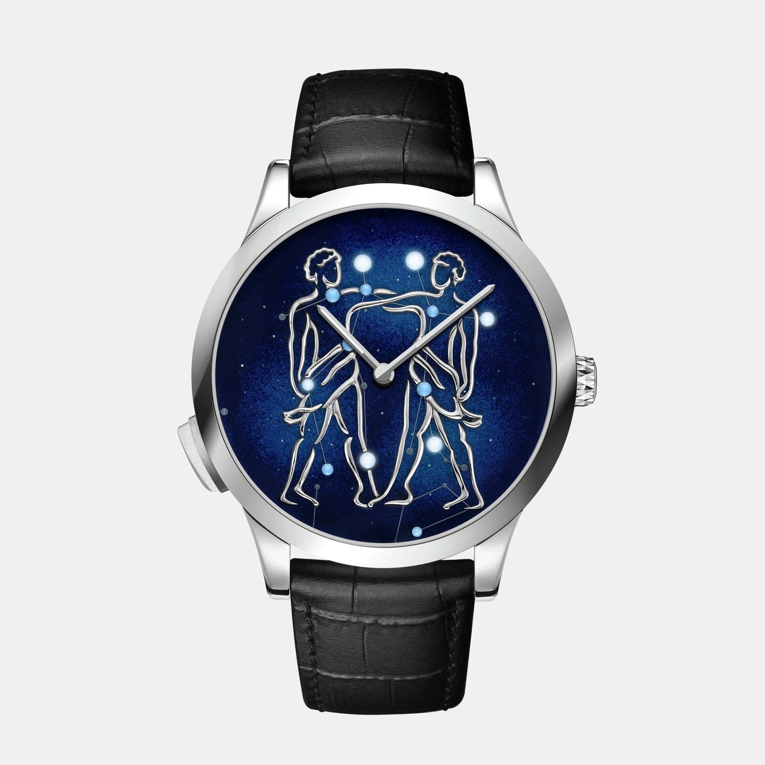 Montre Zodiaque Or blanc  