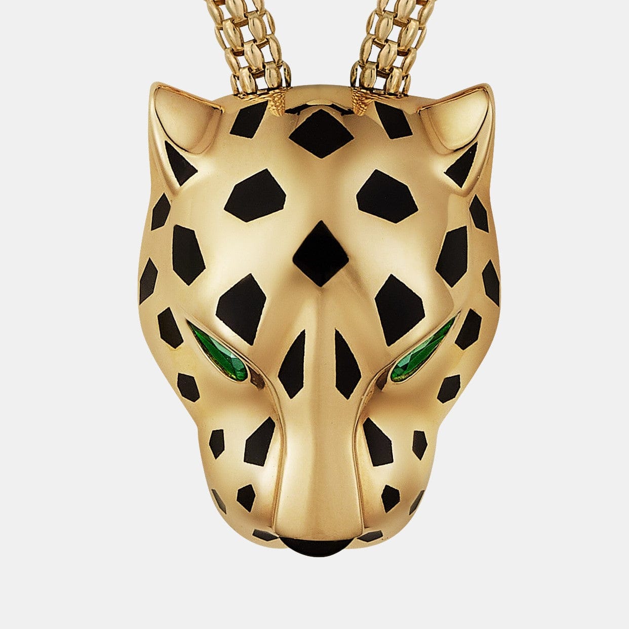 Collier Panthère Or jaune Diamant