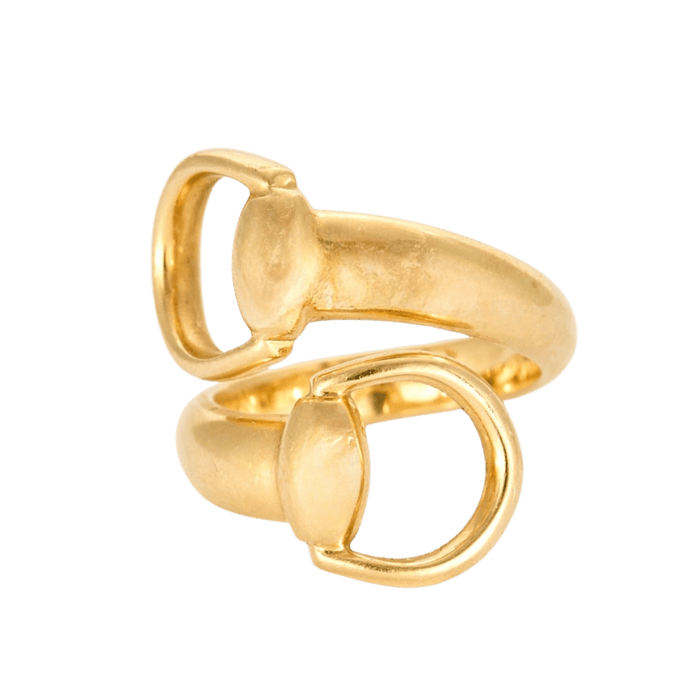 Bague 52 GUCCI - Horsebit - Bague en Or jaune 58 Facettes DV0806-4-52-1