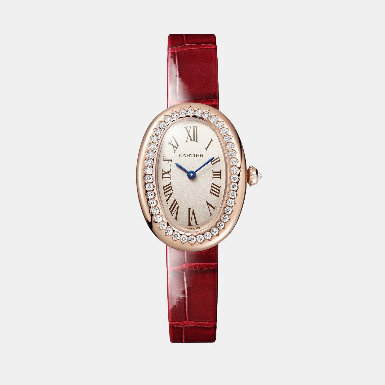 Montre Baignoire Or rose 