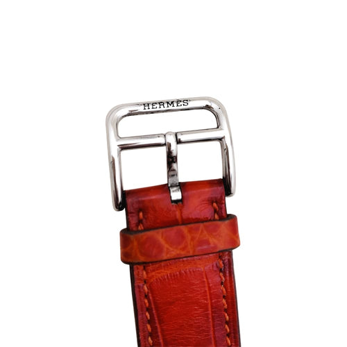 Montre Hermès Arceau - Montre en acier avec diamants 58 Facettes 35304