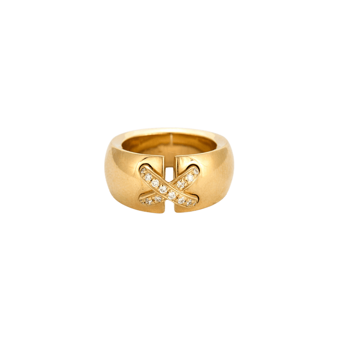 Bague 48 CHAUMET - Bague Double lien 58 Facettes