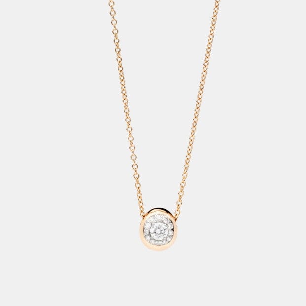 Pendentif Nuvola Or rose Diamant 0.5ct