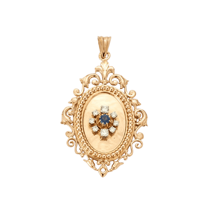 Pendentif Pendentif Saphir 58 Facettes DDV0463-6