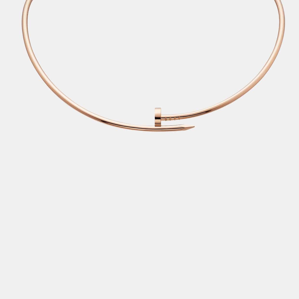 Collier Juste un Clou Or rose 