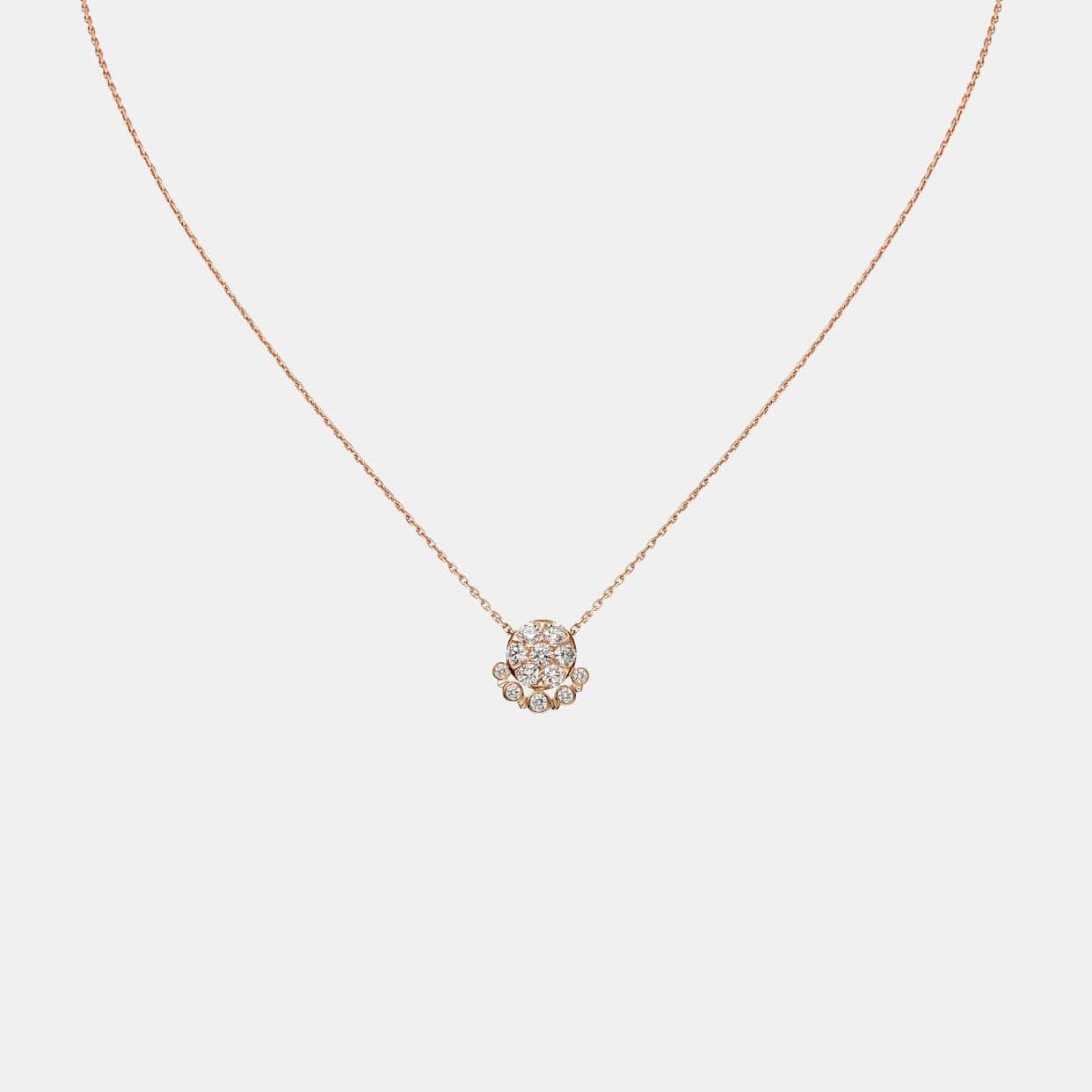 Collier Étincelle de Cartier Or rose Diamant