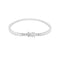 Bracelet Bracelet ligne en or blanc 750 et diamants taille baguette 58 Facettes 34841