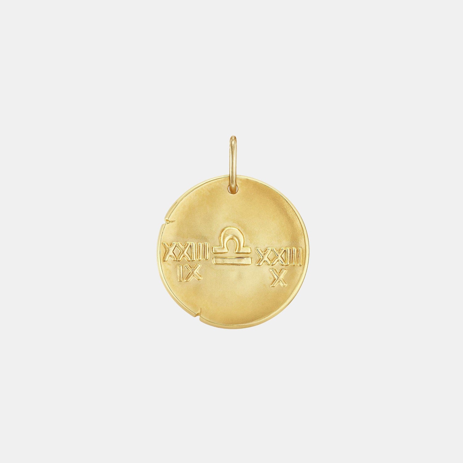 Pendentif Zodiaque Or jaune Libra