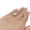 Bague 54 Bague solitaire en or blanc avec diamant taille brillant 1,53 ct 58 Facettes 31806