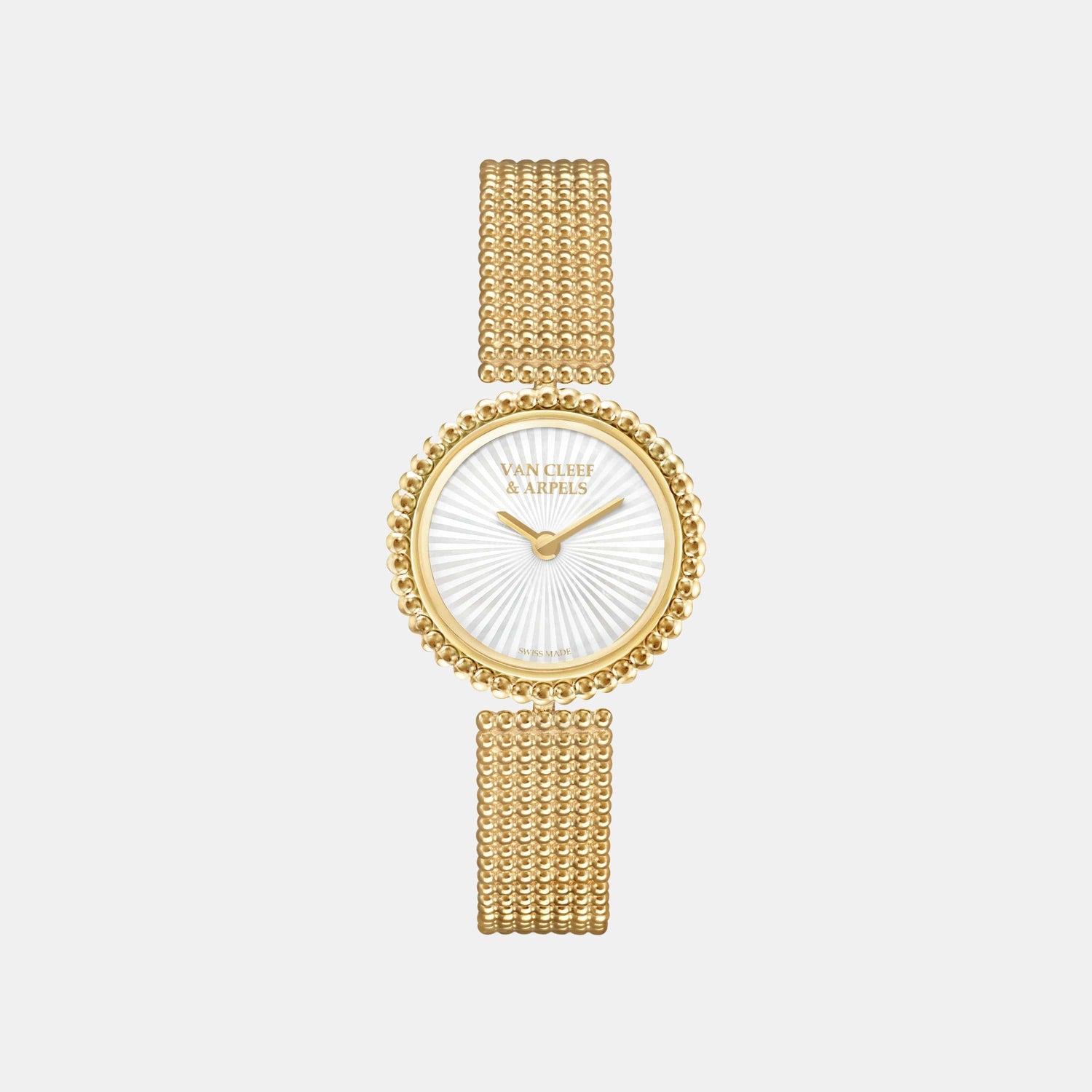 Montre Perlée Or jaune Perle 