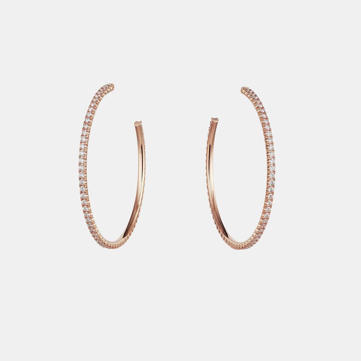 Boucles d'oreilles Étincelle de Cartier Or rose Diamant