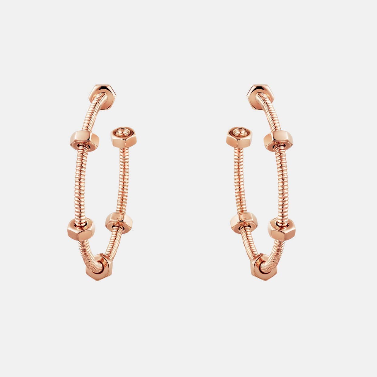Boucles d'oreilles Écrou de Cartier Or rose 