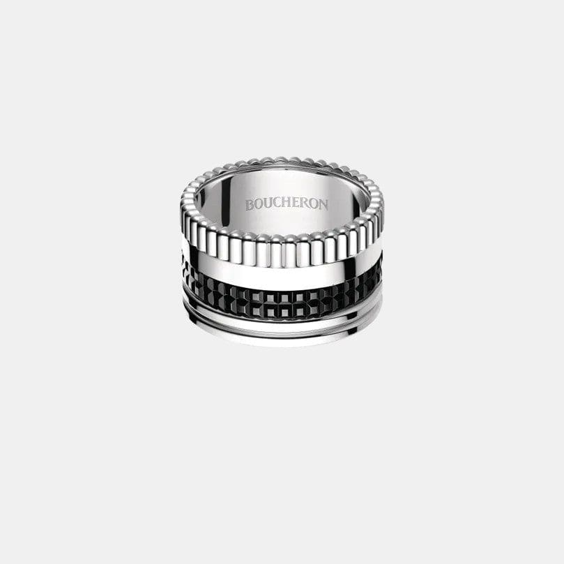 Bague Quatre Or blanc  