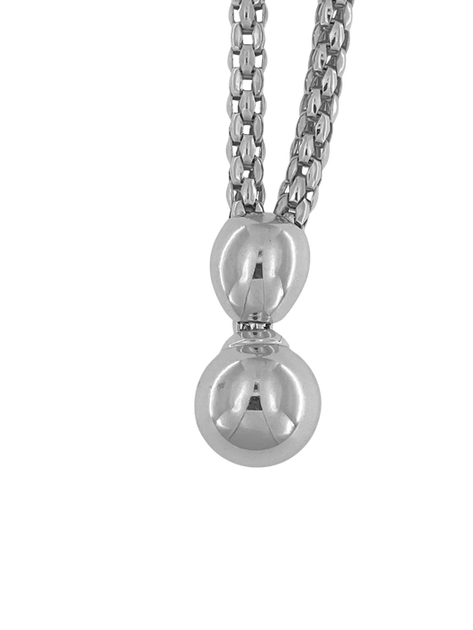 Collier FOPE Collier avec pendentif en or blanc 58 Facettes