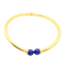 Collier Collier ras de cou Santorin or jaune et lapis-lazuli 58 Facettes 127
