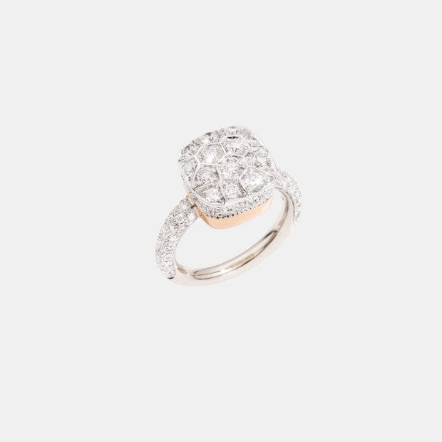 Bague Nudo Or rose Diamant