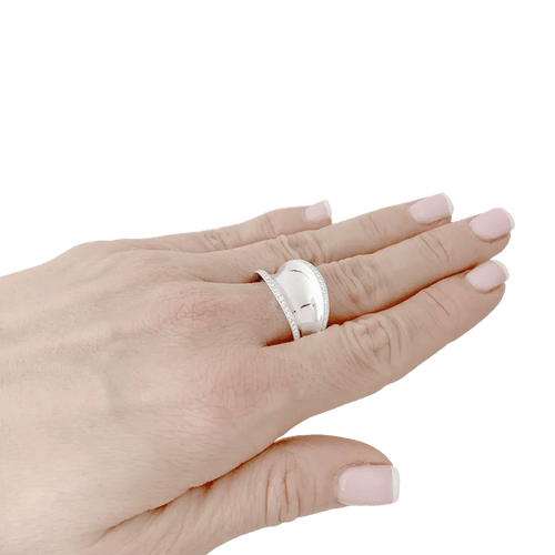 Bague 53 Chopard Impérial - Bague en or blanc et diamants 58 Facettes 34150