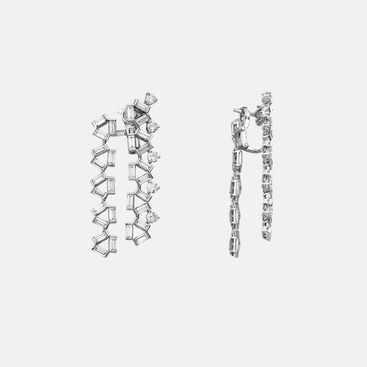 Boucles d'oreilles Reflection de Cartier Or blanc Diamant