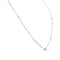Collier Collier en or blanc 750 et diamants taille brillant 58 Facettes 32520