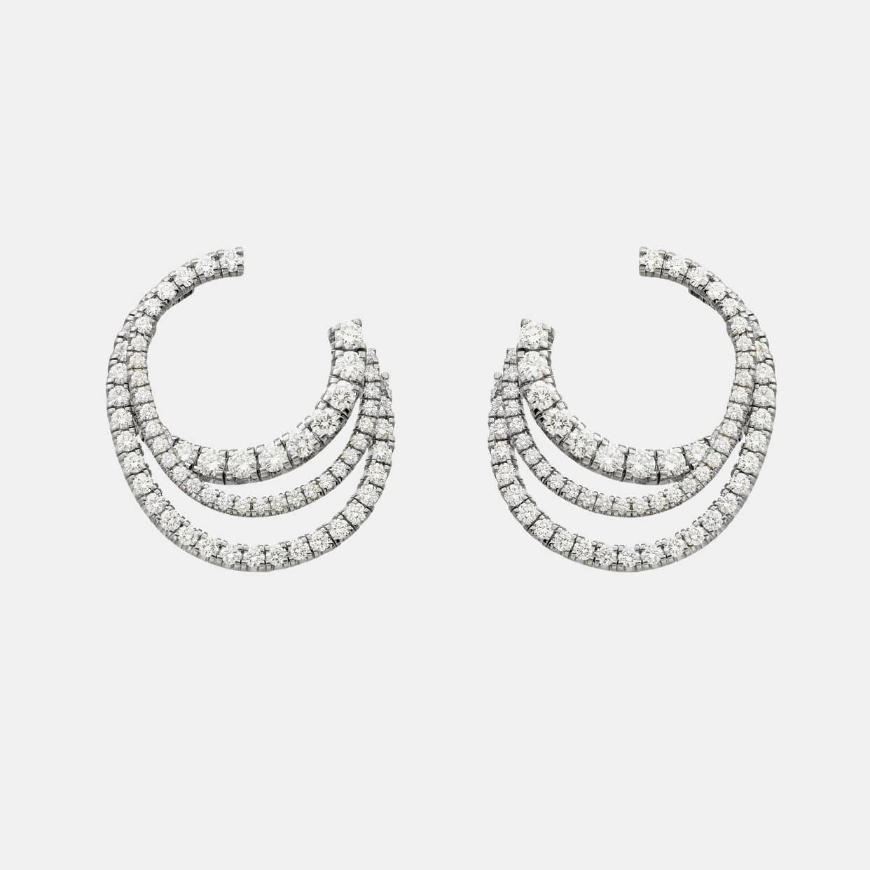 Boucles d'oreilles Étincelle de Cartier Or blanc Diamant