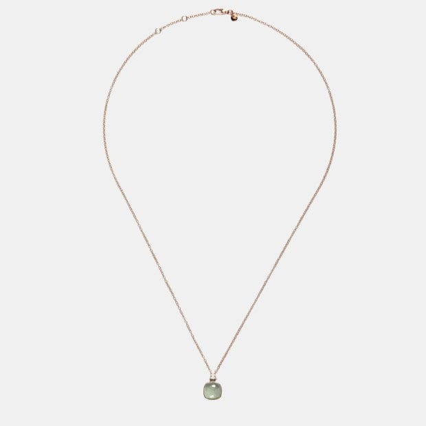 Collier Nudo Or Prasiolite