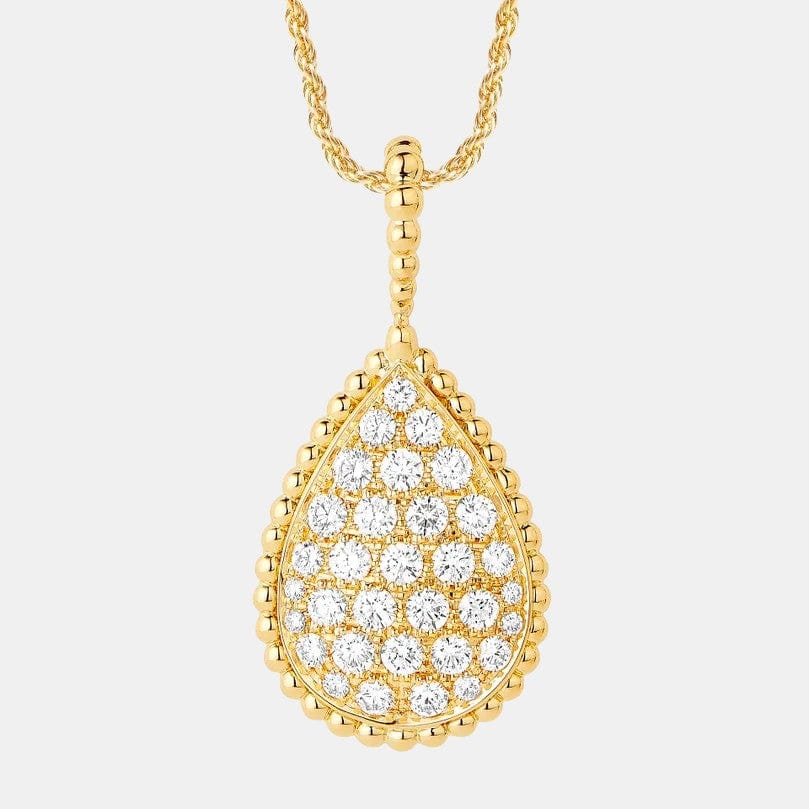 Collier Serpent Bohème Or jaune Diamant 1.34ct S Motif
