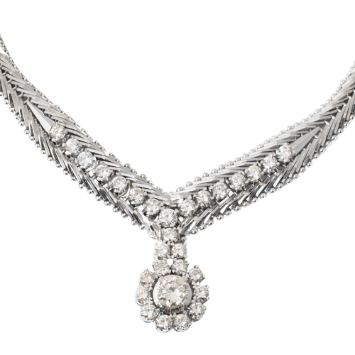 Collier Collier diamants 58 Facettes