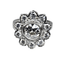 Bague 51 Bague marguerite en or blanc et diamant 58 Facettes AB332