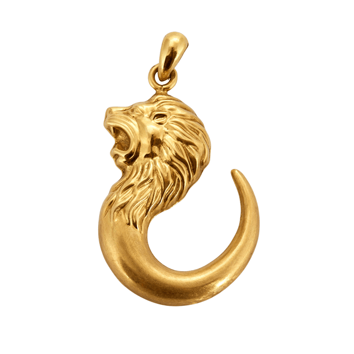 Pendentif Pendentif Lion or jaune 58 Facettes LP441