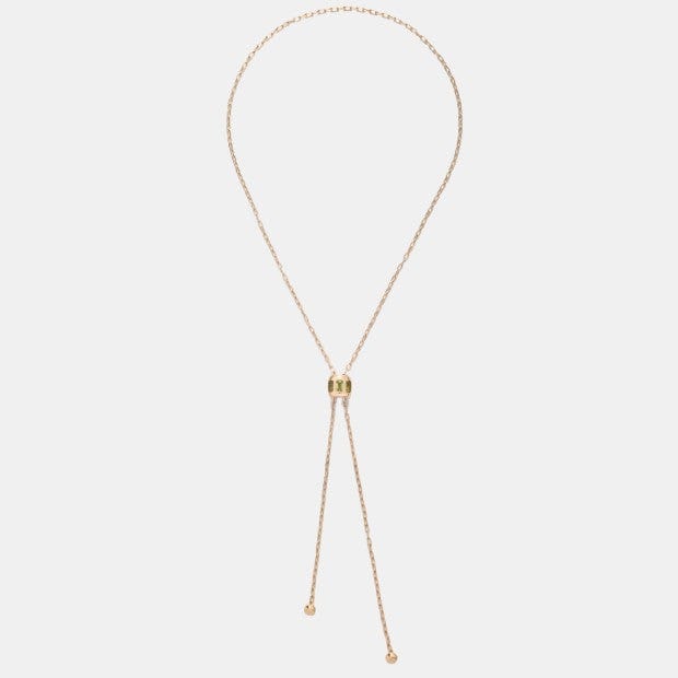 Collier Iconica Or rose Péridot 1.7ct