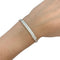 Bracelet Dior - Bracelet gourmette en or blanc et diamants 58 Facettes 33115