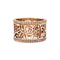 Bague 48 Poiray Cœur Fil - Bague bandeau en or rose et diamants 58 Facettes 35190