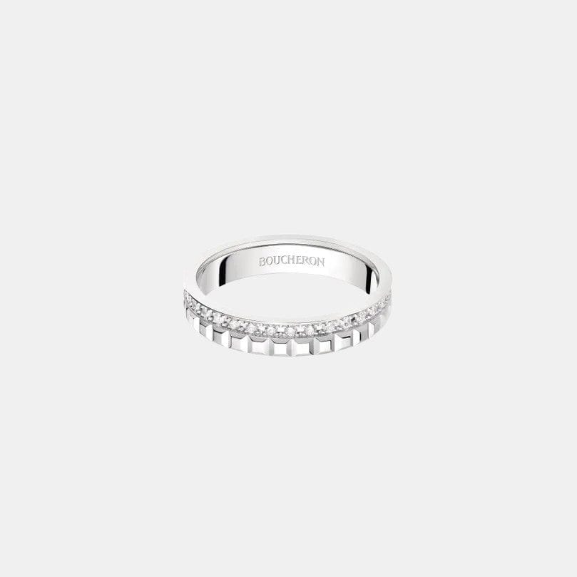 Bague Quatre Or blanc Diamant 0.24ct