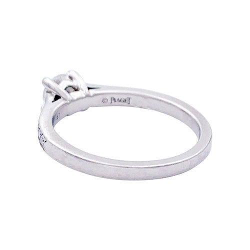 Bague 47 Piaget Limelight - Bague solitaire en platine sertie de diamants 58 Facettes 33116