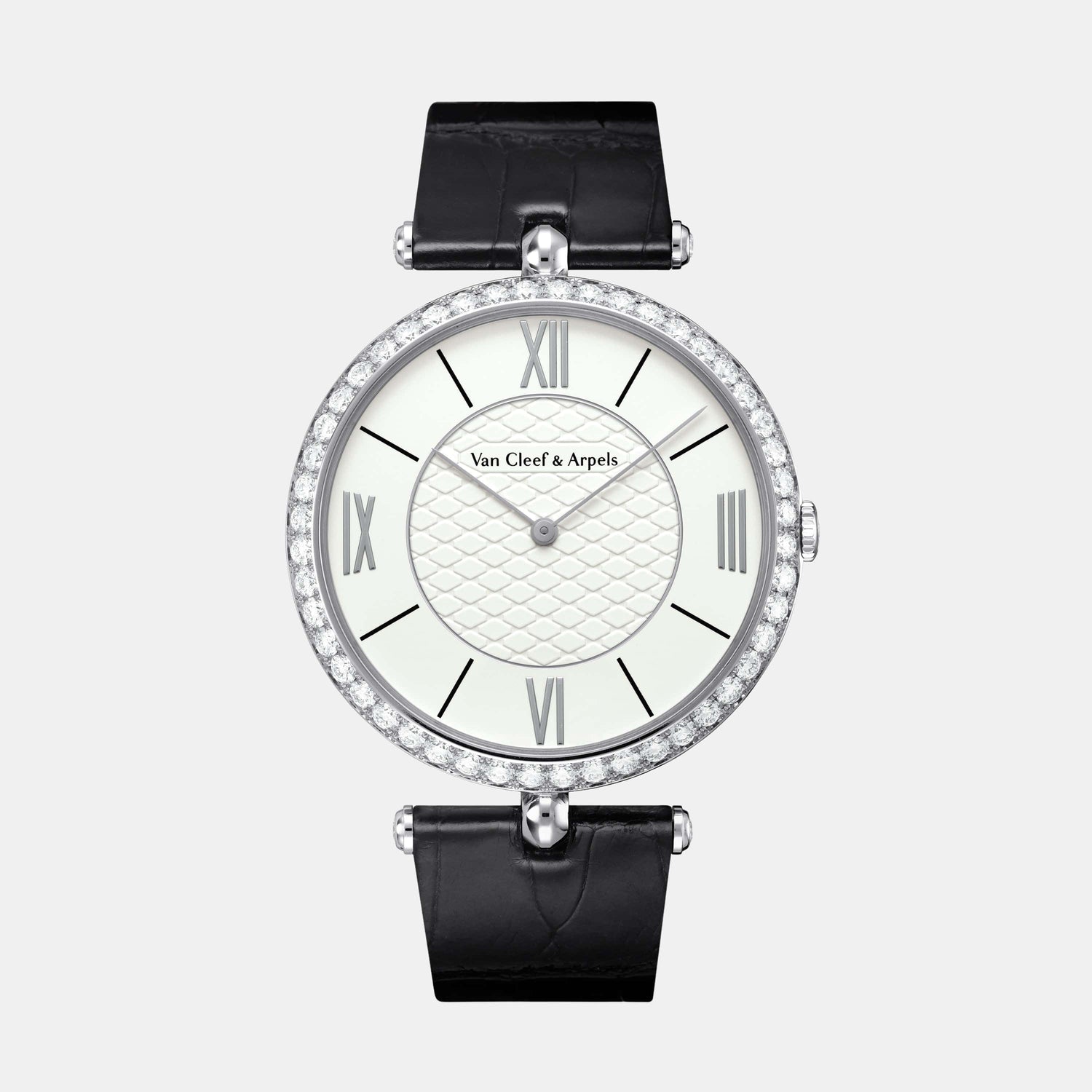 Montre Pierre Arpels Or blanc Diamant 2.77ct