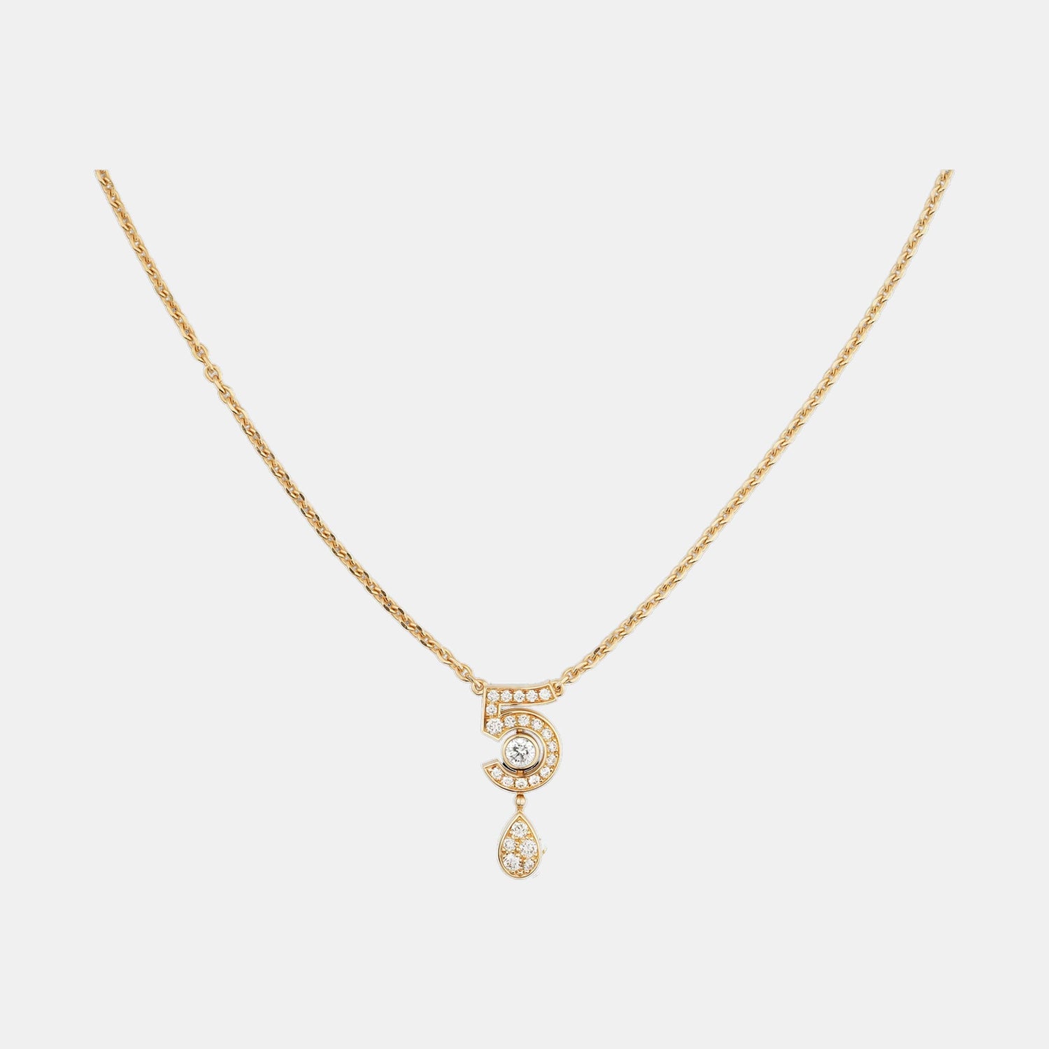 Collier N°5 Or Diamant