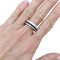 Bague 65 Boucheron Quatre Black Édition Small - Bague en or blanc 58 Facettes 35037