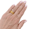 Bague 49 Bague multi-joncs torsadés en trois ors 750 58 Facettes 34691