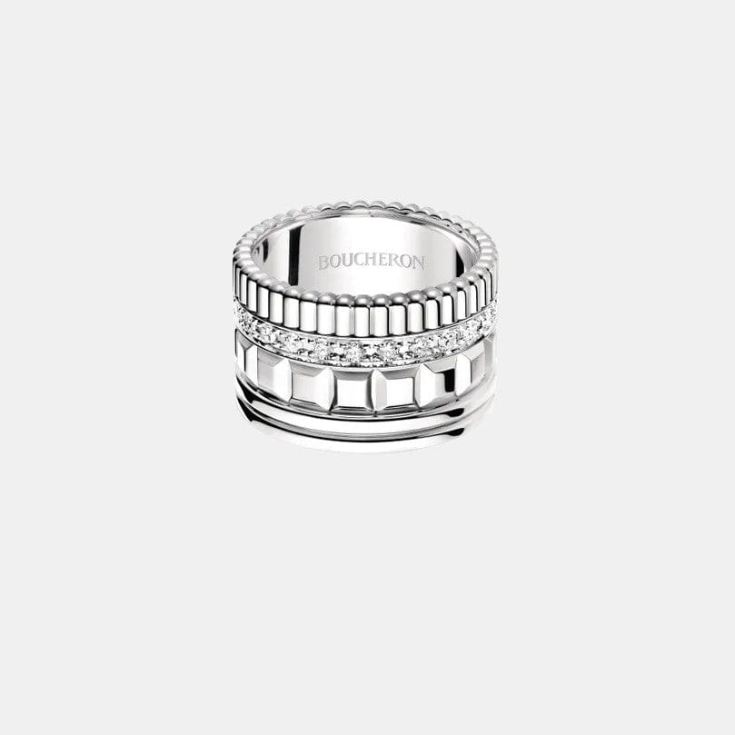 Bague Quatre Or blanc Diamant 0.51ct