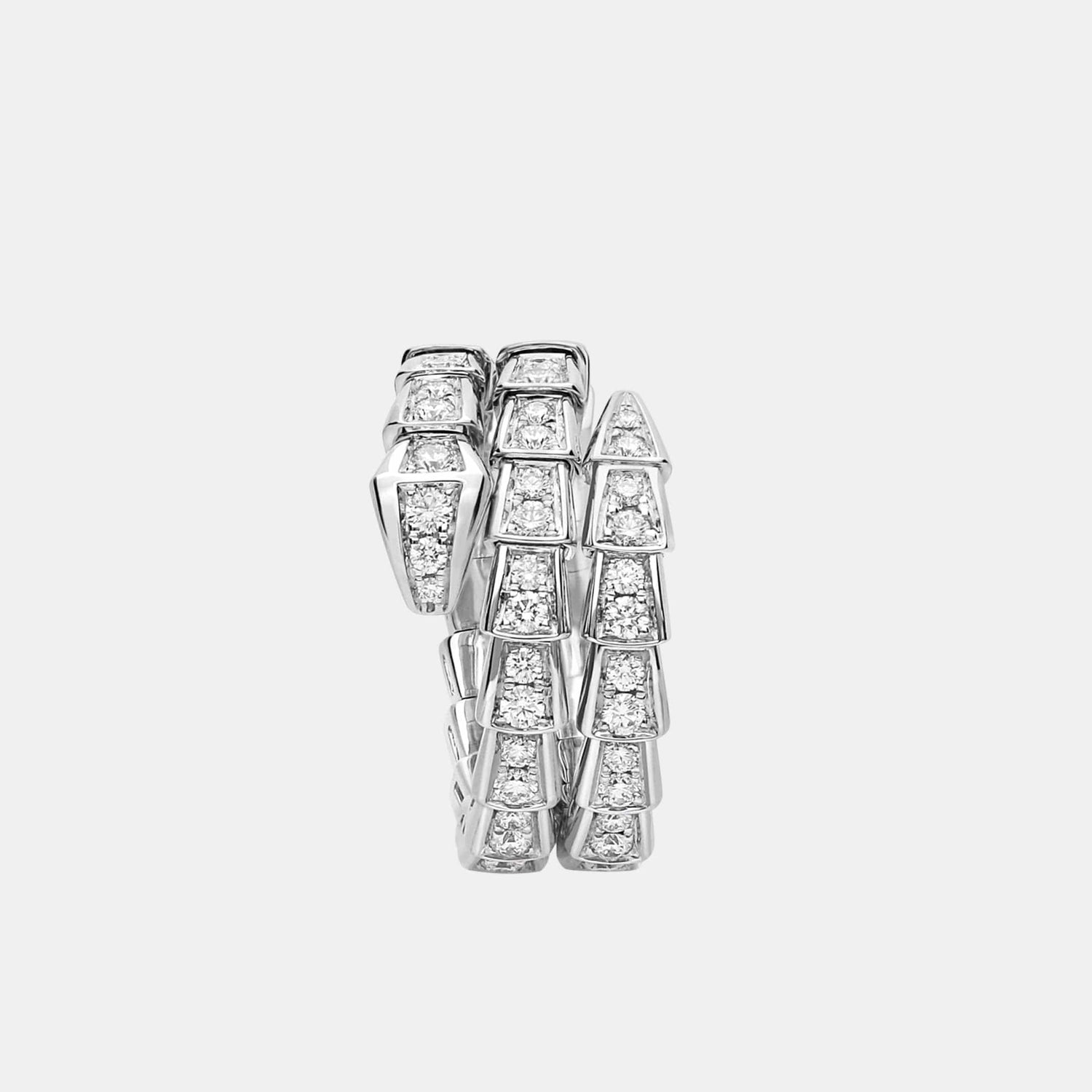Bague Serpenti Or blanc Diamant 1.13ct